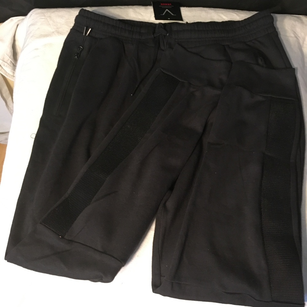 NWT Verde Men's jogger pants front zippered pockets XL - Picture 6 of 6